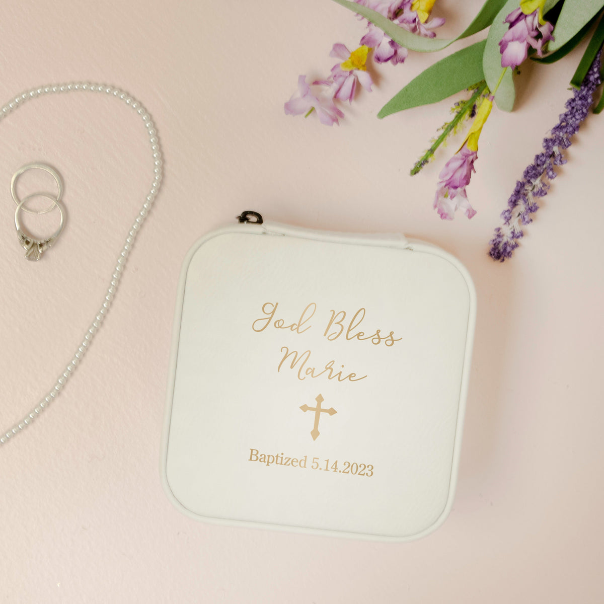 Personalized Baptism Jewelry Box — 28 Collective