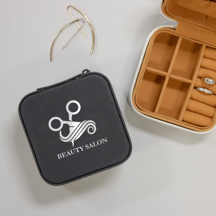 Personalized Company Logo Travel Jewelry Box