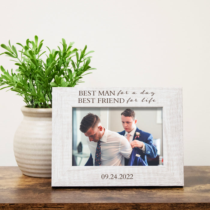 Personalized Best Man Picture Frame