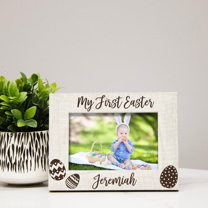 Personalized Baby's First Easter Picture Frame