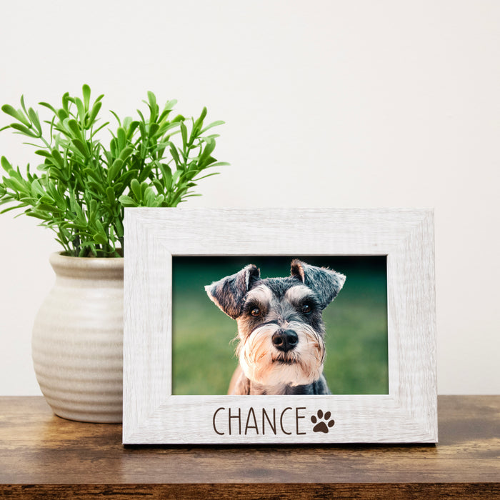 Personalized Dog Name Picture Frame