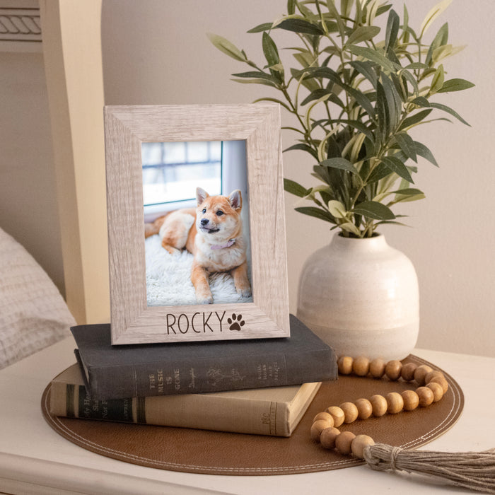 Personalized Dog Name Picture Frame