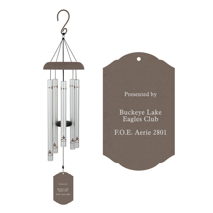 Custom Eagle Wind Chimes for Dave Kindinger