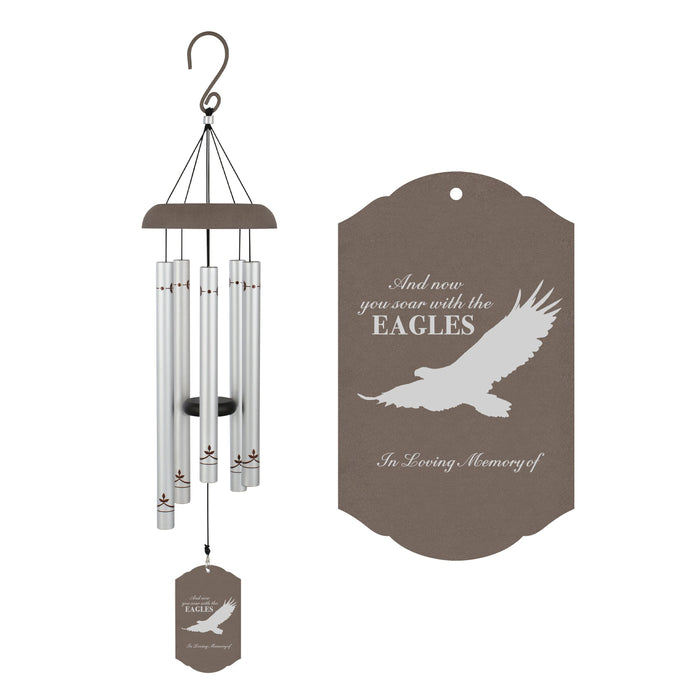 Custom Eagle Wind Chimes for Dave Kindinger