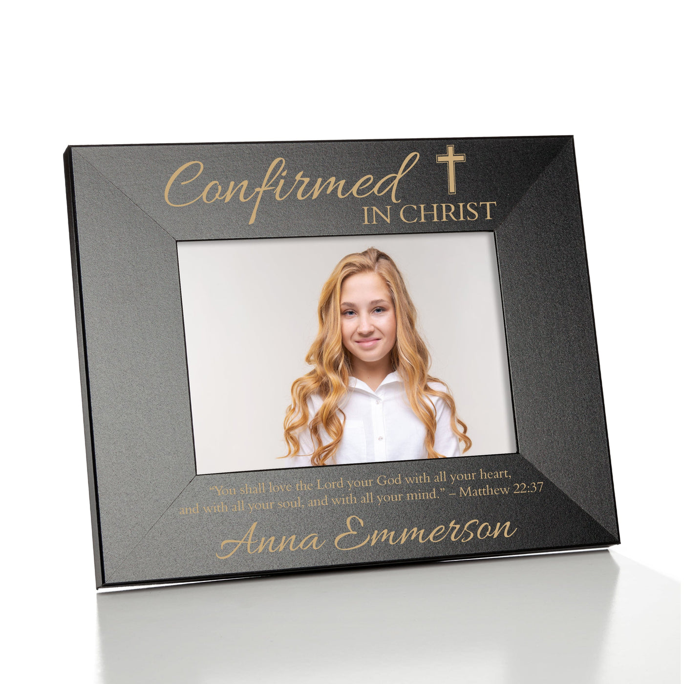Personalized Confirmation Bible Verse Picture Frame — 28 Collective