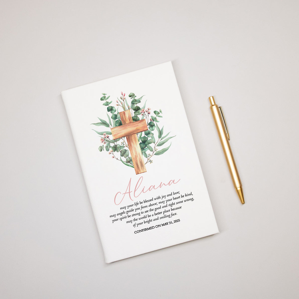 Personalized Confirmation Cross Journal — 28 Collective
