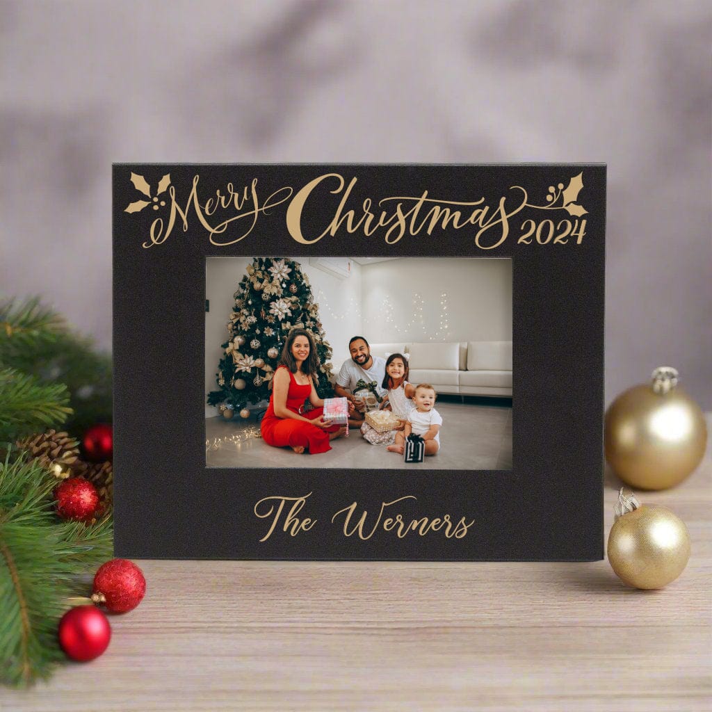 Personalized Merry Christmas Picture Frame — 28 Collective, image size:1024x1024
