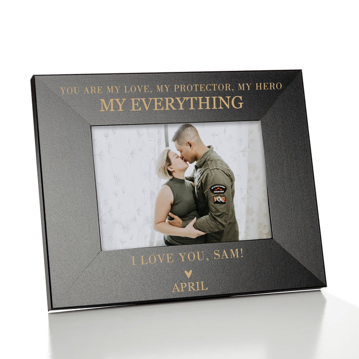 Personalized Military Wife Picture Frame