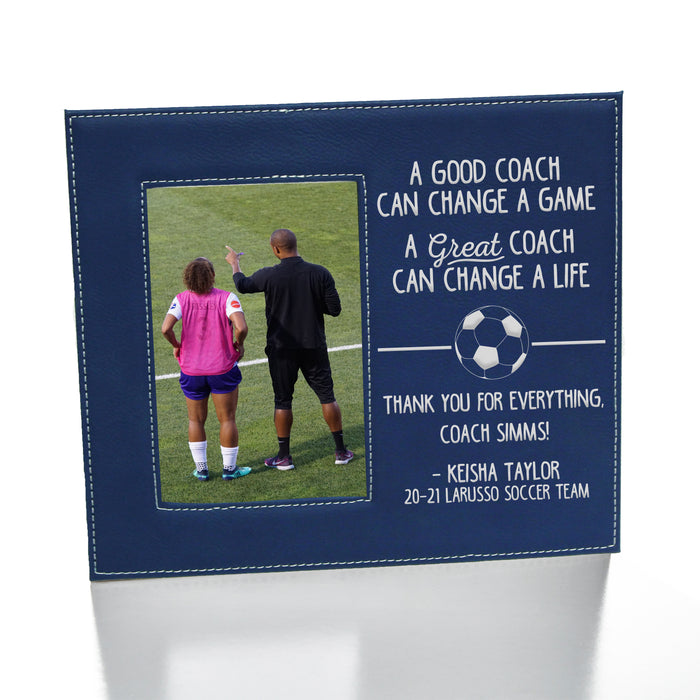 Personalized Thank You Coach Picture Frame