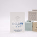 New Testament with 'Child of God' and personalized name on a white background