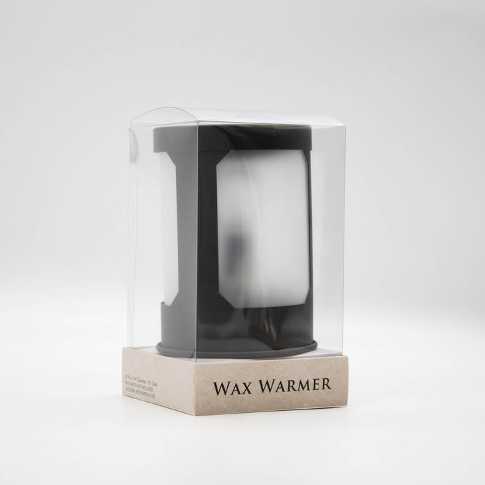 Wax warmer in packaging on a white background