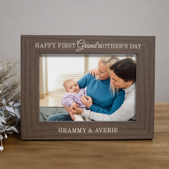 Personalized First Grandmother's Day Picture Frame