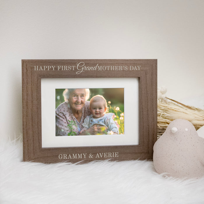 Personalized First Grandmother's Day Picture Frame