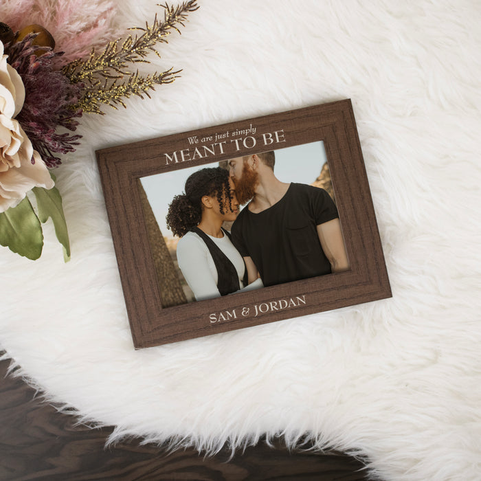 Personalized "Simply Meant to Be" Picture Frame