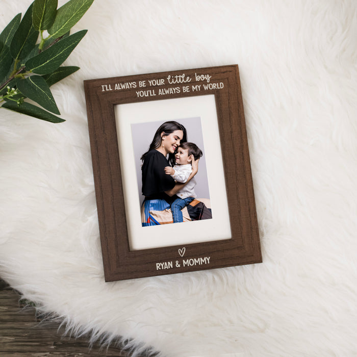 Custom Mother and Son Picture Frame