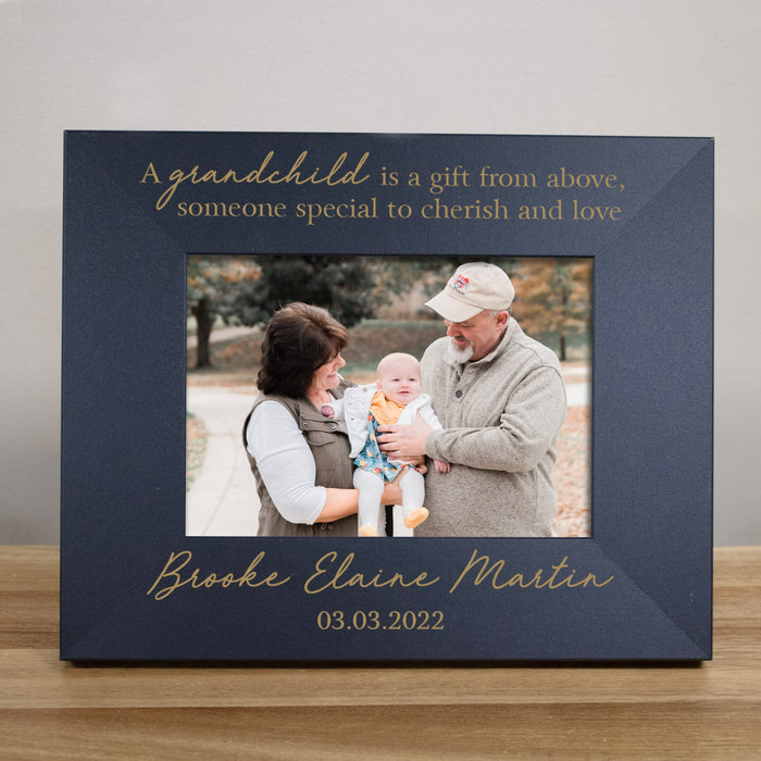 Personalized Grandchild Gift from Above Picture Frame