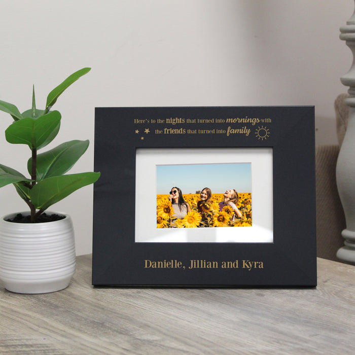 Personalized "Friends Turned Family" Memories With Friends Frame