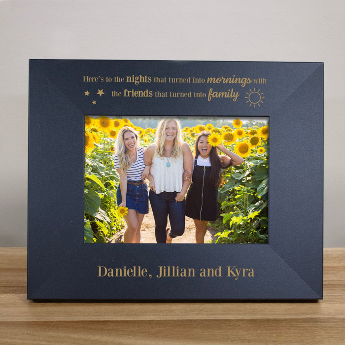 Personalized "Friends Turned Family" Memories With Friends Frame