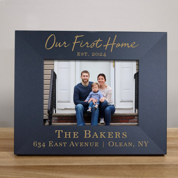 Personalized "Our First Home" Picture Frame