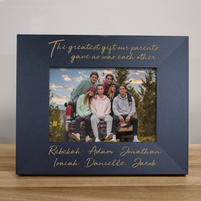 Personalized Siblings Picture Frame