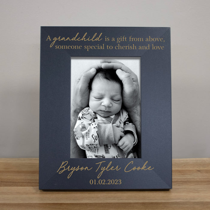 Personalized Grandchild Gift from Above Picture Frame