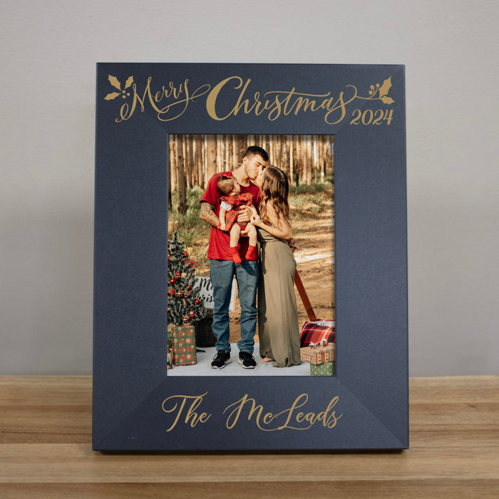 Merry Christmas picture frame 2024