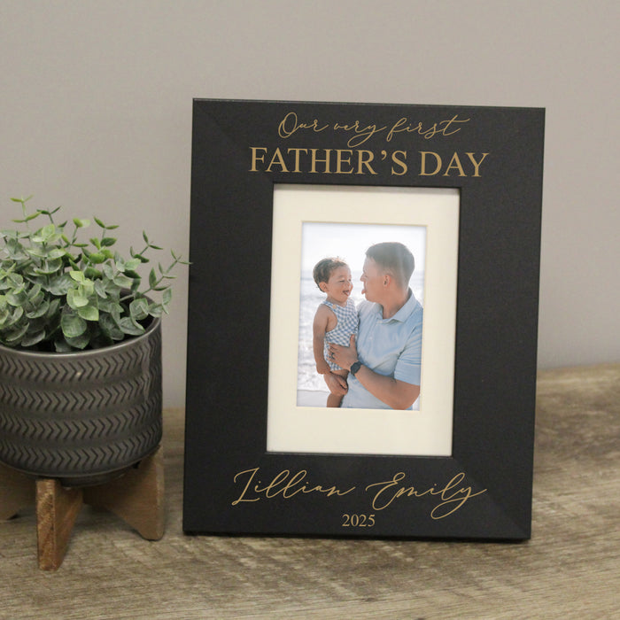 Our Very First Father's Day Picture Frame