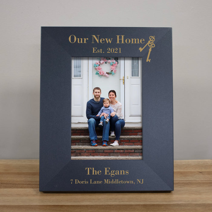 Personalized "Our New Home" Picture Frame