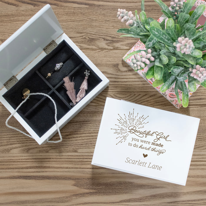 Personalized Mother of the Bride Jewelry Box