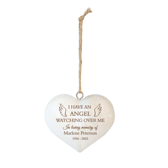 Personalized "I Have an Angel Watching Over Me" Memorial Ornament