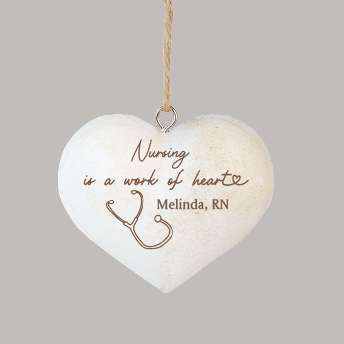 Personalized Nurse Ornament