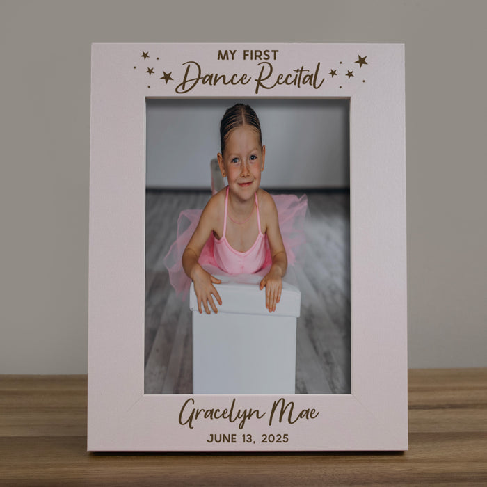 Personalized First Dance Recital Picture Frame