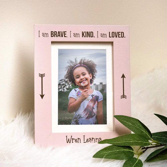 Personalized "I Am Loved" Child Picture Frame
