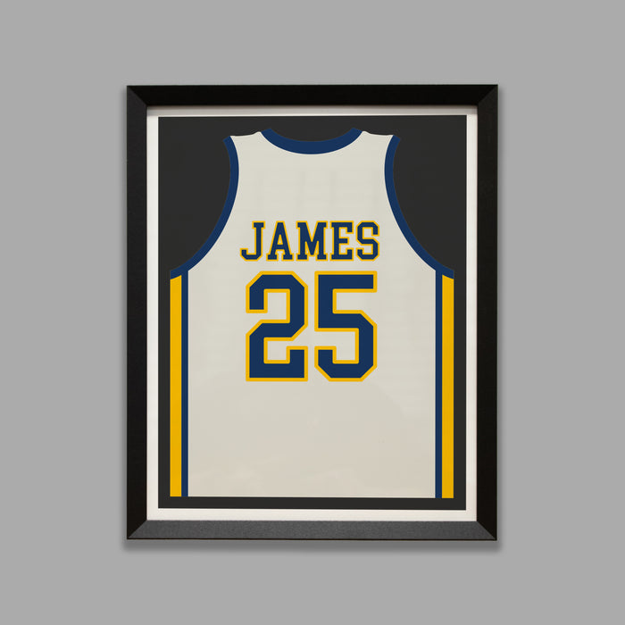 Personalized Sports Jersey Wall Sign