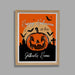 Personalized cute pumpkin sign