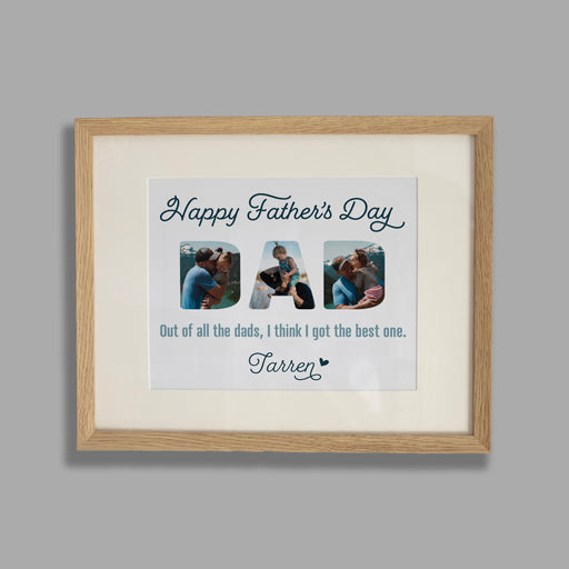 Personalized photo father gift