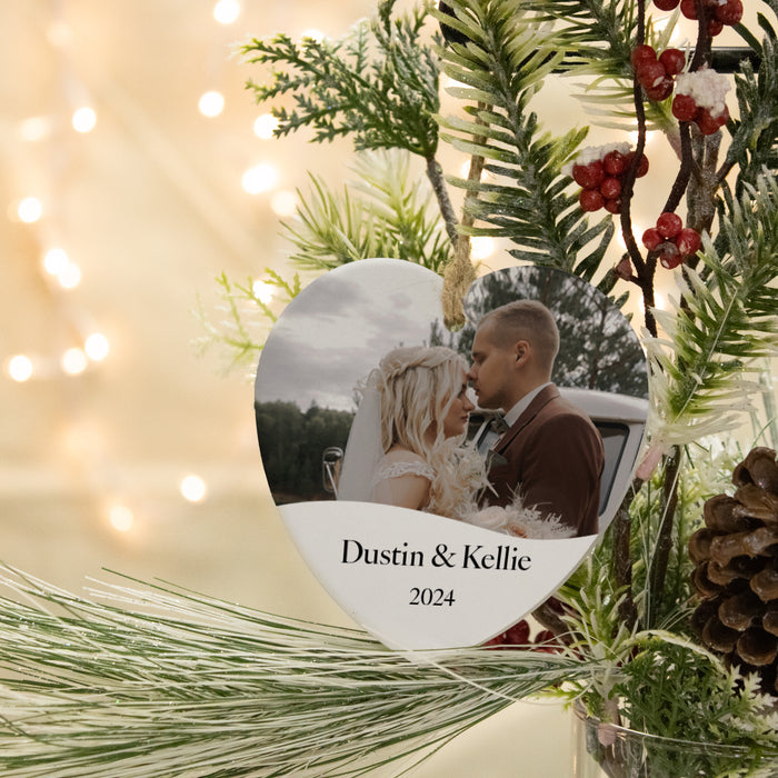 Custom Family Photo Ornament