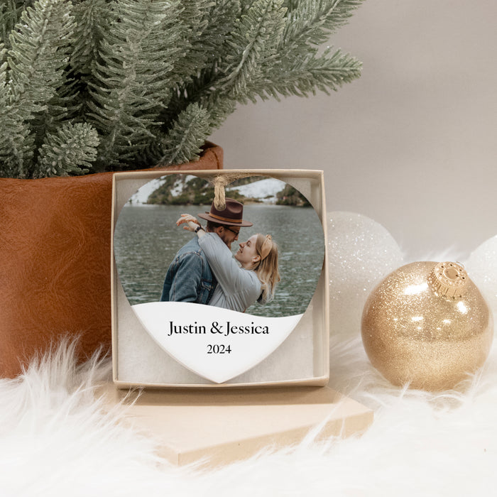 Custom Family Photo Ornament