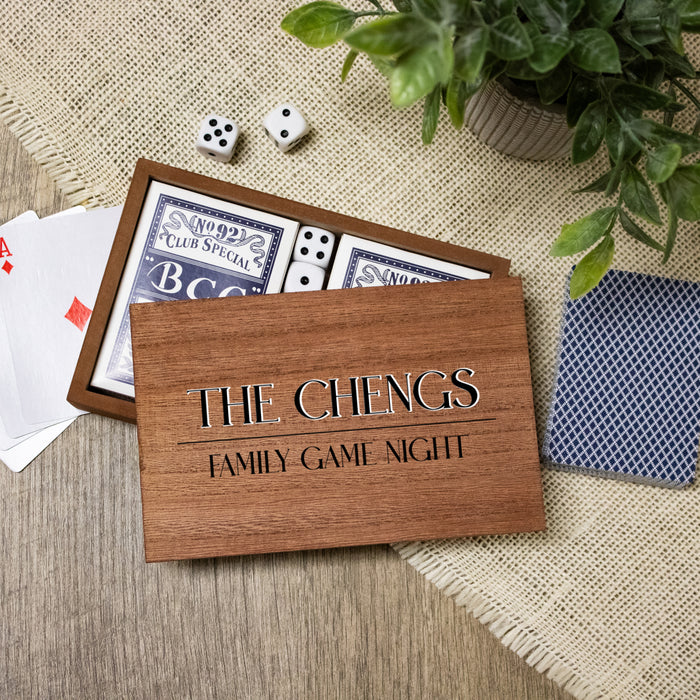 Custom Order for Orthodontic Associates - Card and Dice Boxed Sets