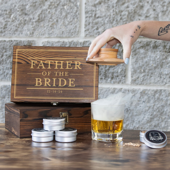 Father of the Bride Whiskey Smoker Set