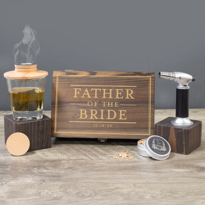 Father of the Bride Whiskey Smoker Set