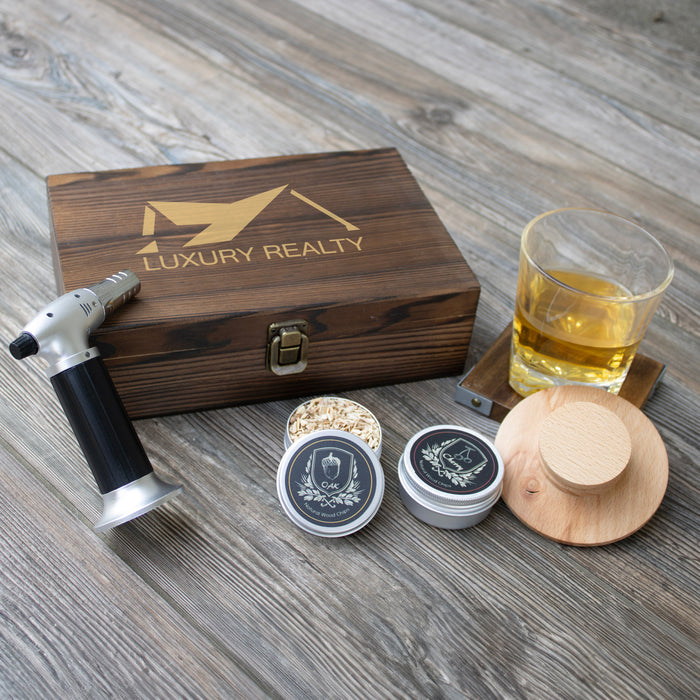 Custom Logo Whiskey Smoker Kit