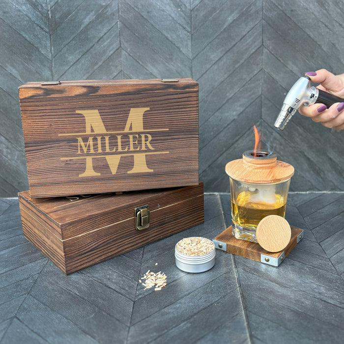 Personalized Whiskey Smoker Kit