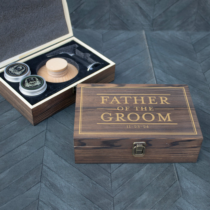 Father of the Groom Whiskey Smoker Set