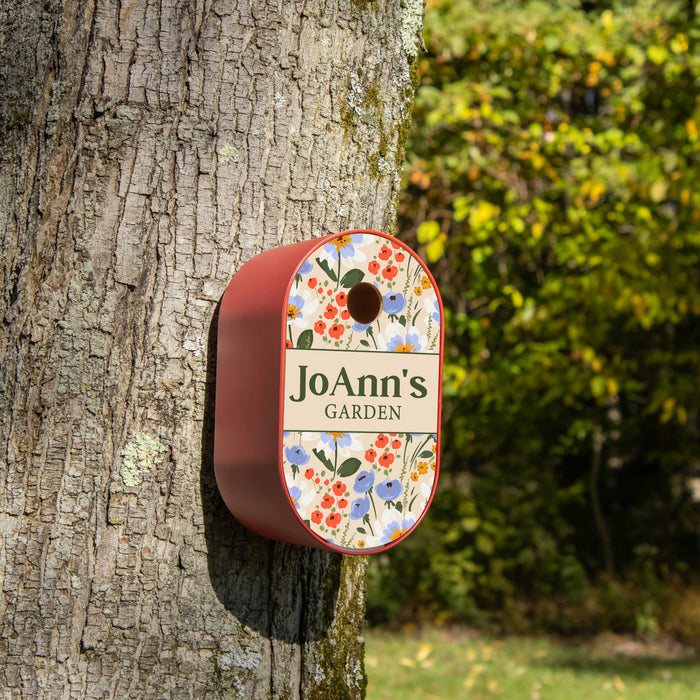 Personalized Garden Bird House