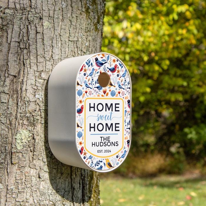 Personalized Home Sweet Home Bird House