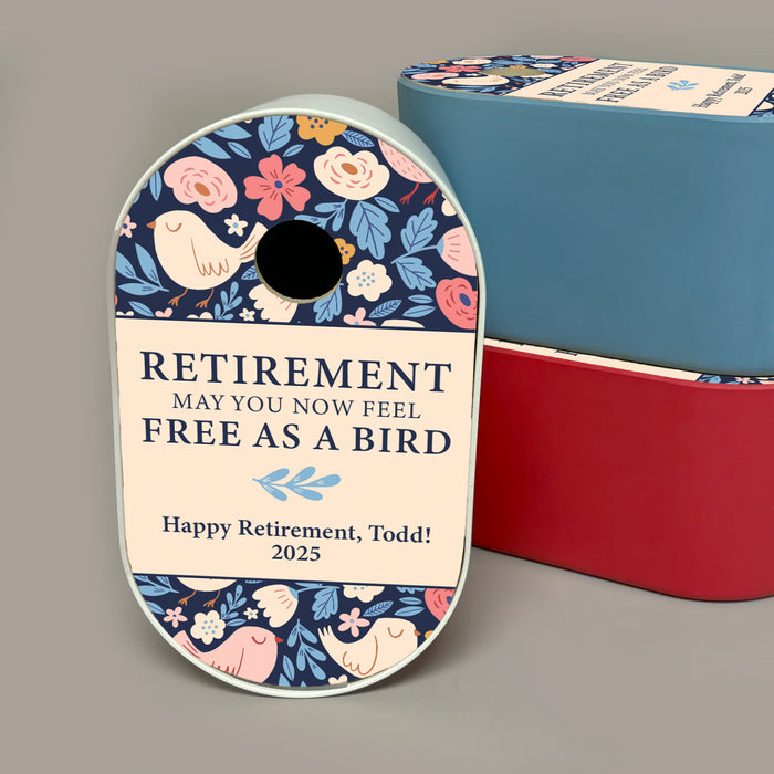 Personalized Retirement Bird House