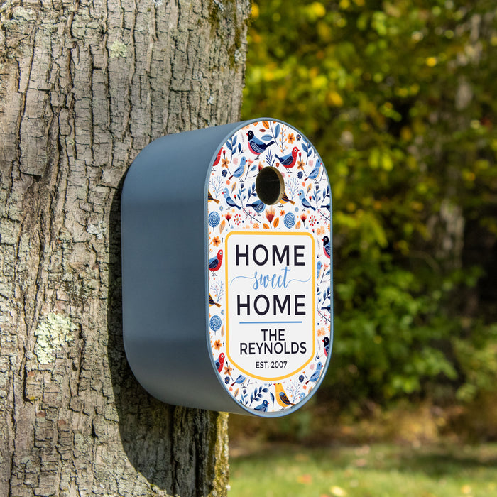 Personalized Home Sweet Home Bird House