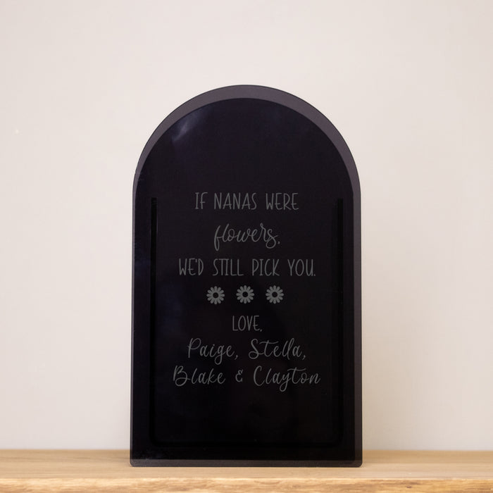 Personalized "I'd Still Pick You" Flower Vase for Mom or Grandma