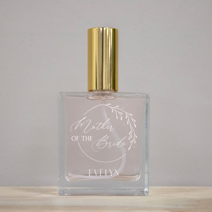 Personalized Mother of the Bride Perfume Bottle